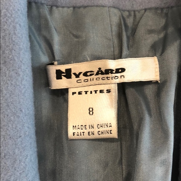 Nygard Petites Blue Blazer Size 8 - Picture 4 of 6